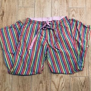 SOLD Victoria’s Secret Pink Rainbow pajama pants